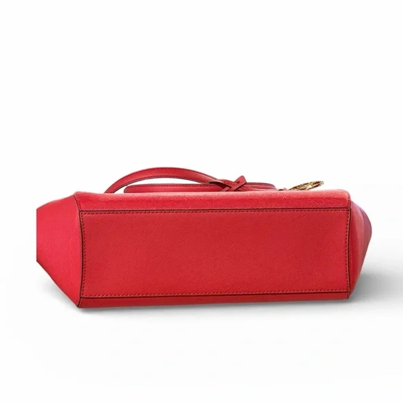 NOT 4 SALE!Michael Kors Jet Set Travel Red Leather Chain Shoulder Bag Large